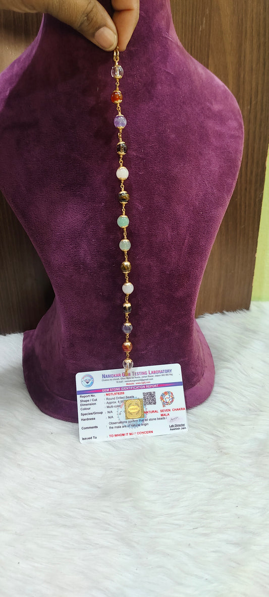 Original 7 chakra bracelet 8" length