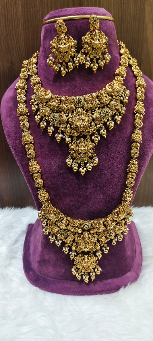 High premium nakshi bridel combo set