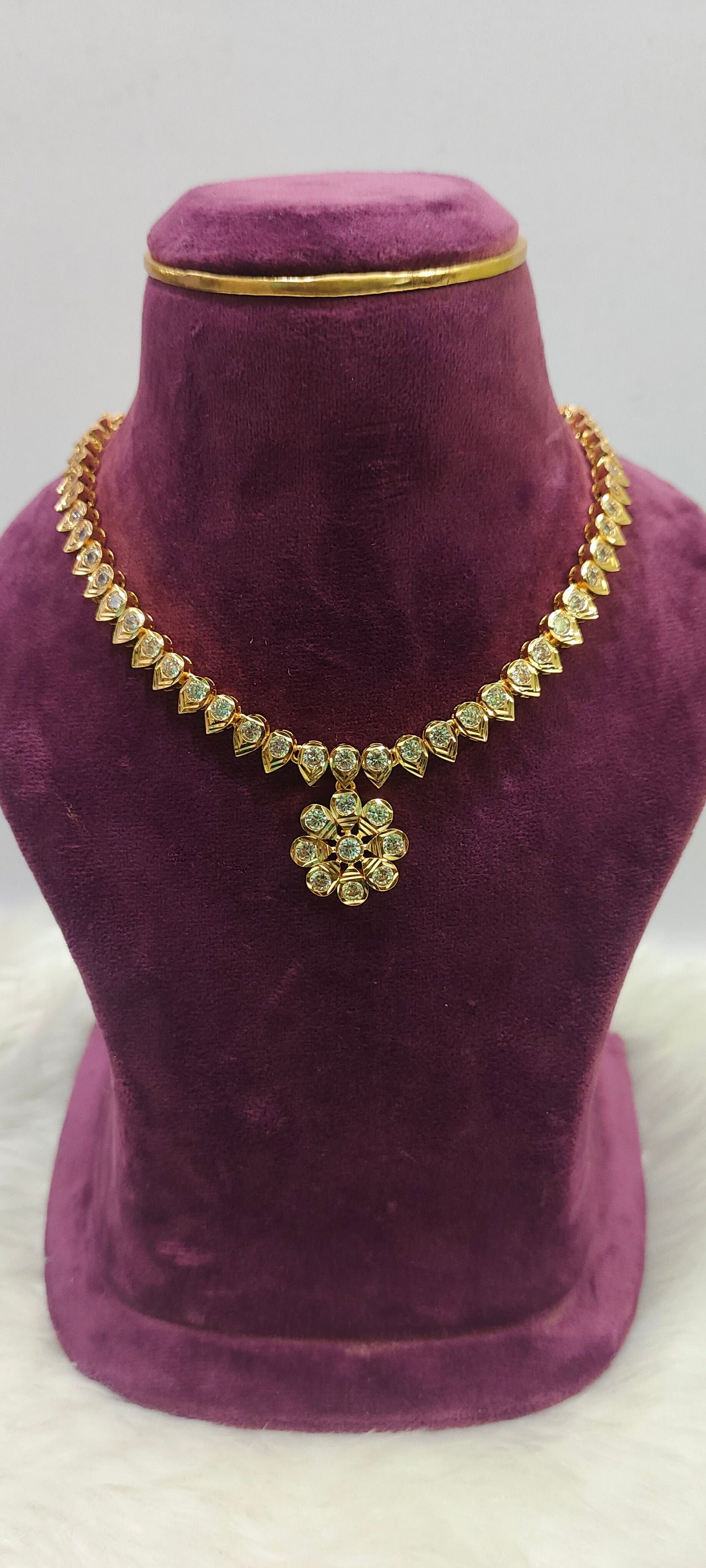 Pure panchaloham vintage look necklace