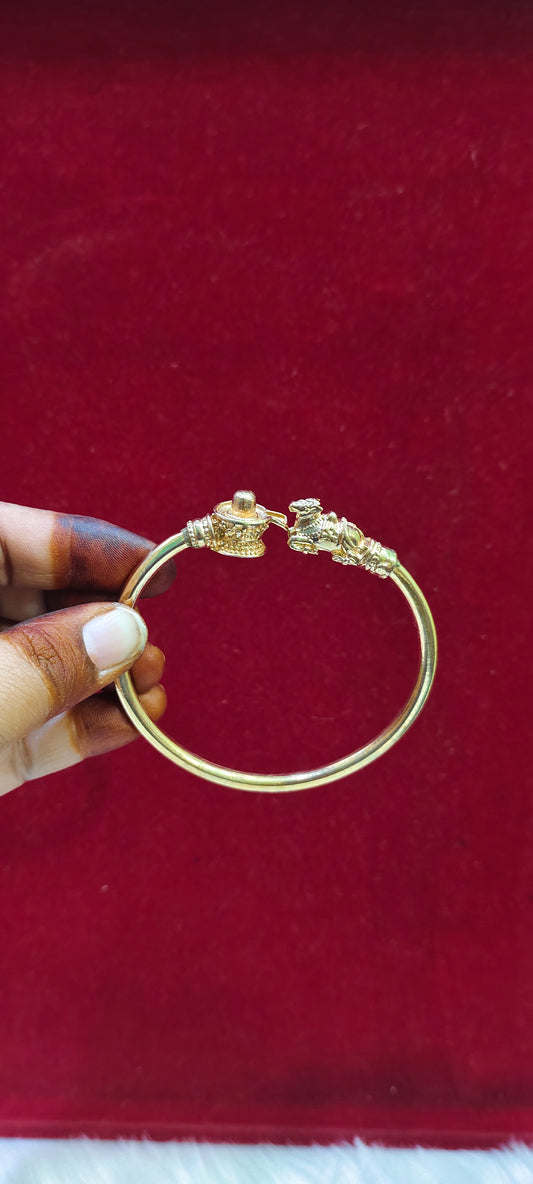 Pure panchaloham unpolished mens kada