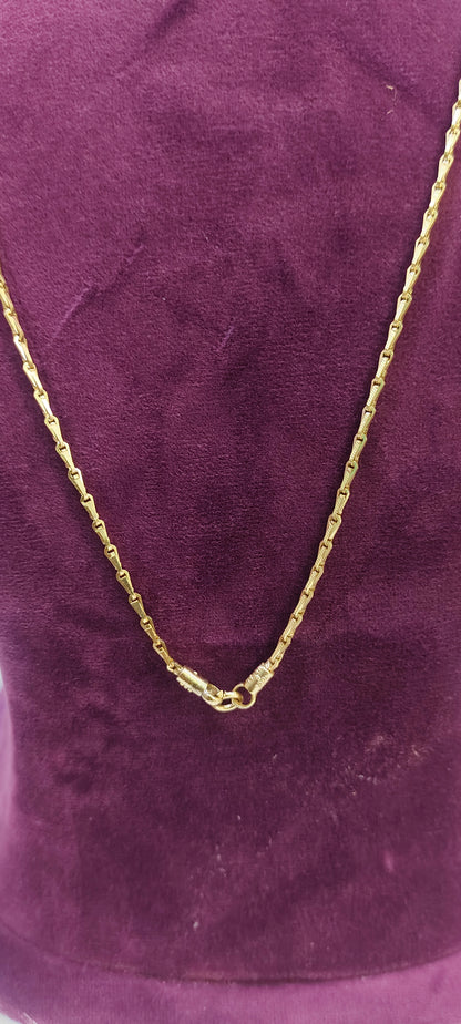 Pure panchaloham unpolished 24" length thali chain