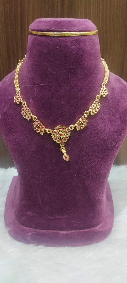 Pure panchaloham unique style necklace
