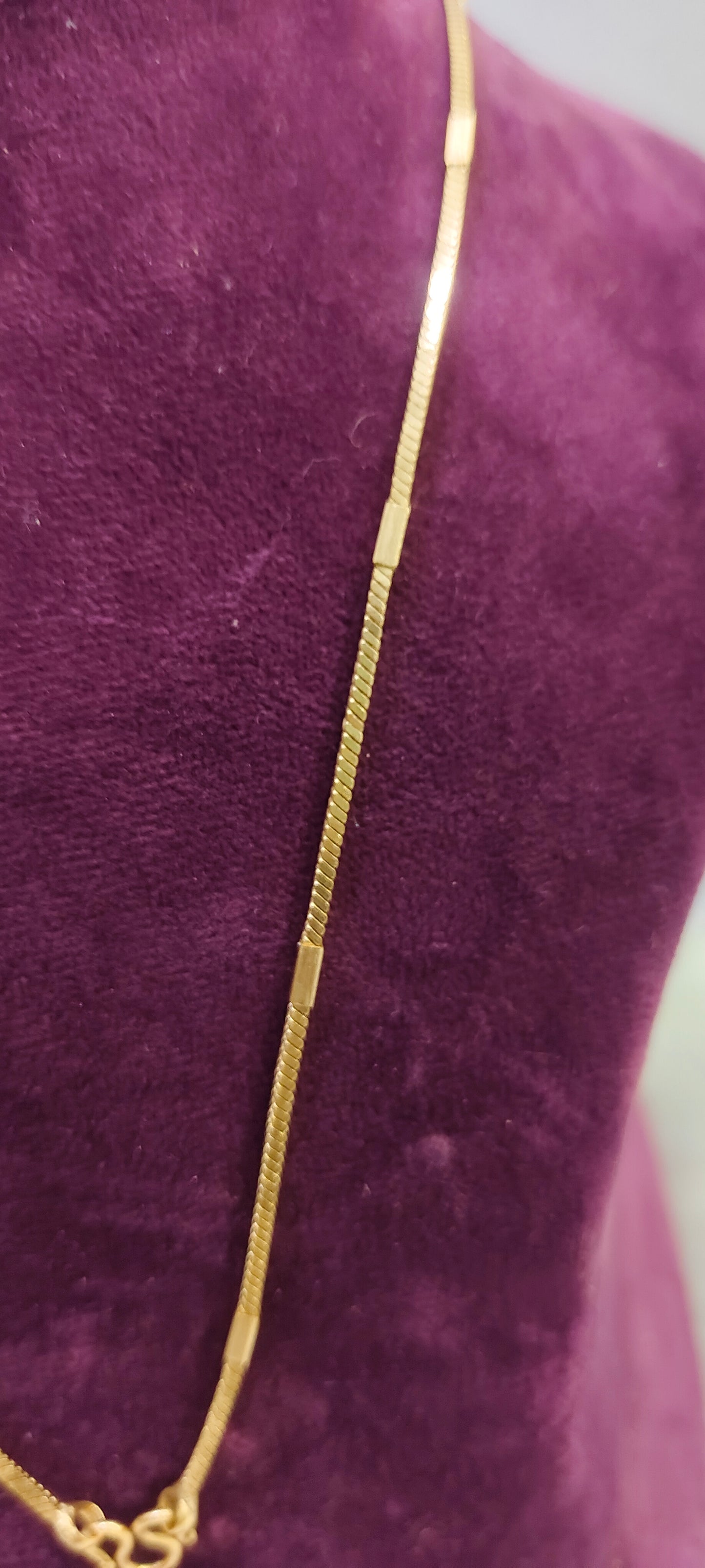 Pure panchaloham trendy ladies 18" length short chain