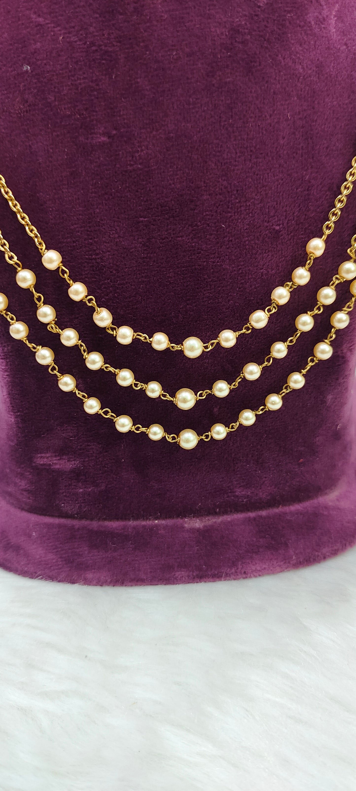 Budjet friendly pearl step chain