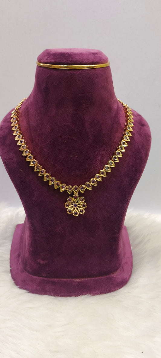 Pure panchaloham vintage look necklace
