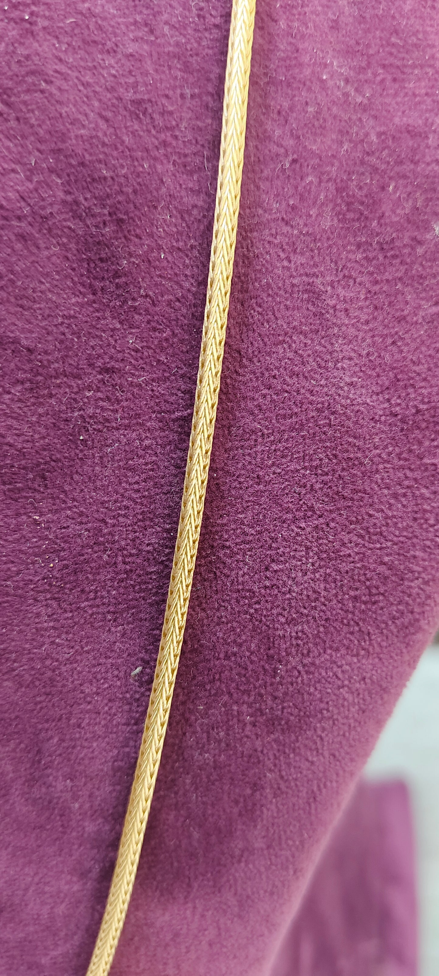 Pure panchaloham unpolished 26" length nanthadu