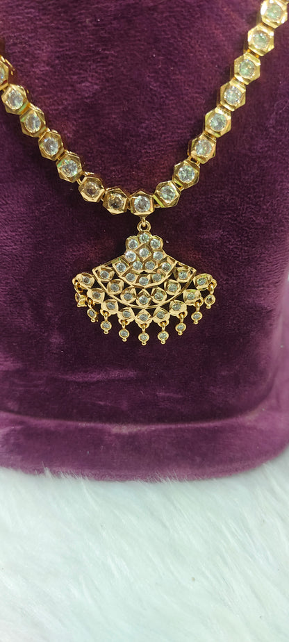 Pure panchaloham ravvala necklace