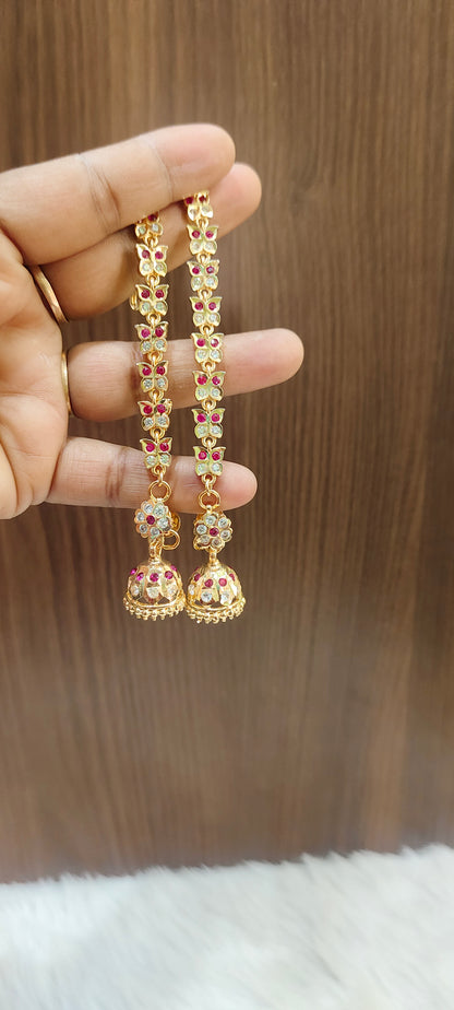 Pure panchaloham maatis and jumkas combo