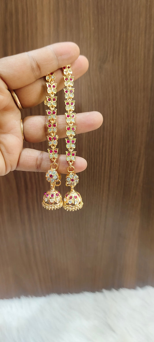 Pure panchaloham maatis and jumkas combo