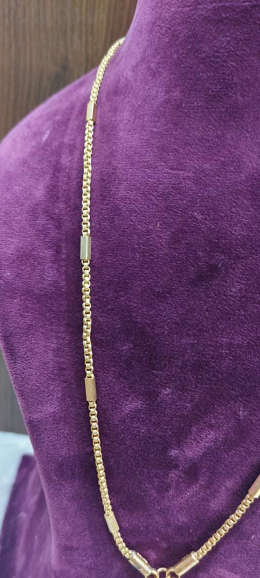 Pure panchaloham unpolished latest model 24" length thali chain