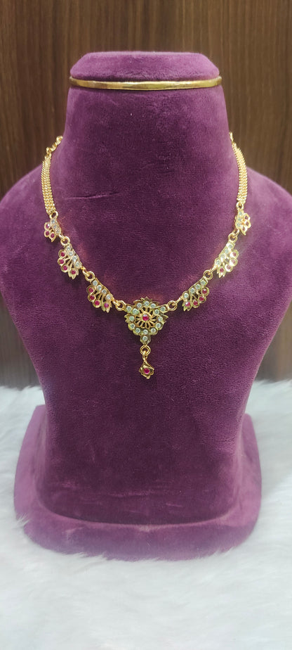 Pure panchaloham unique style necklace