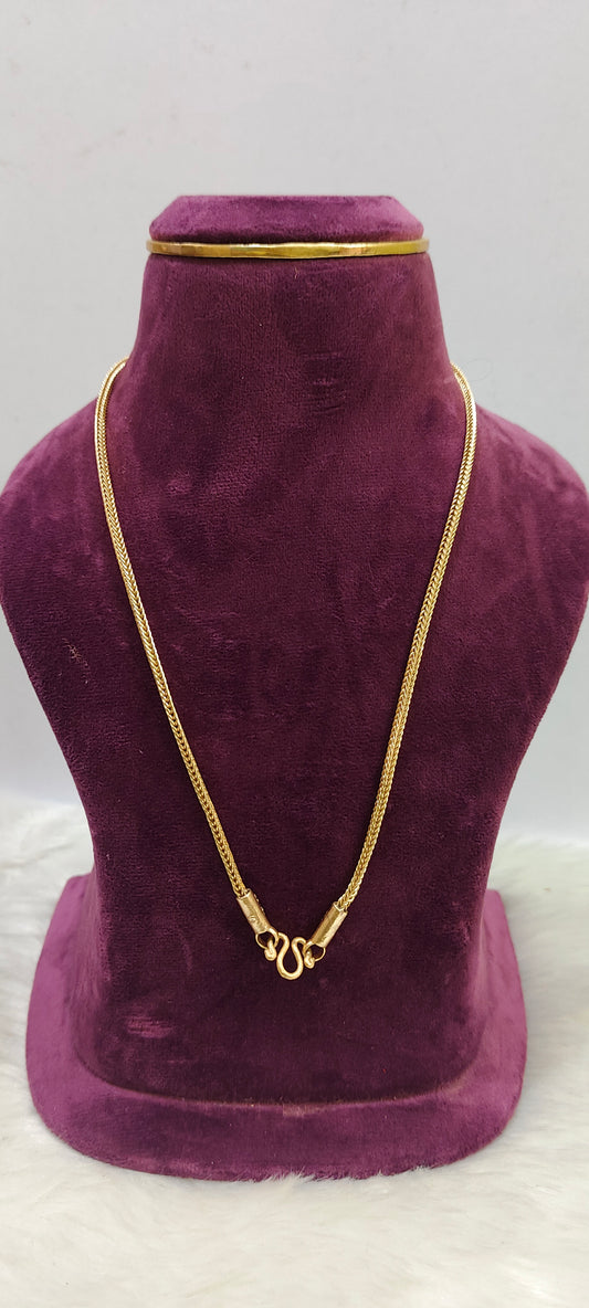 Pure panchaloham unpolished 18" length short chain