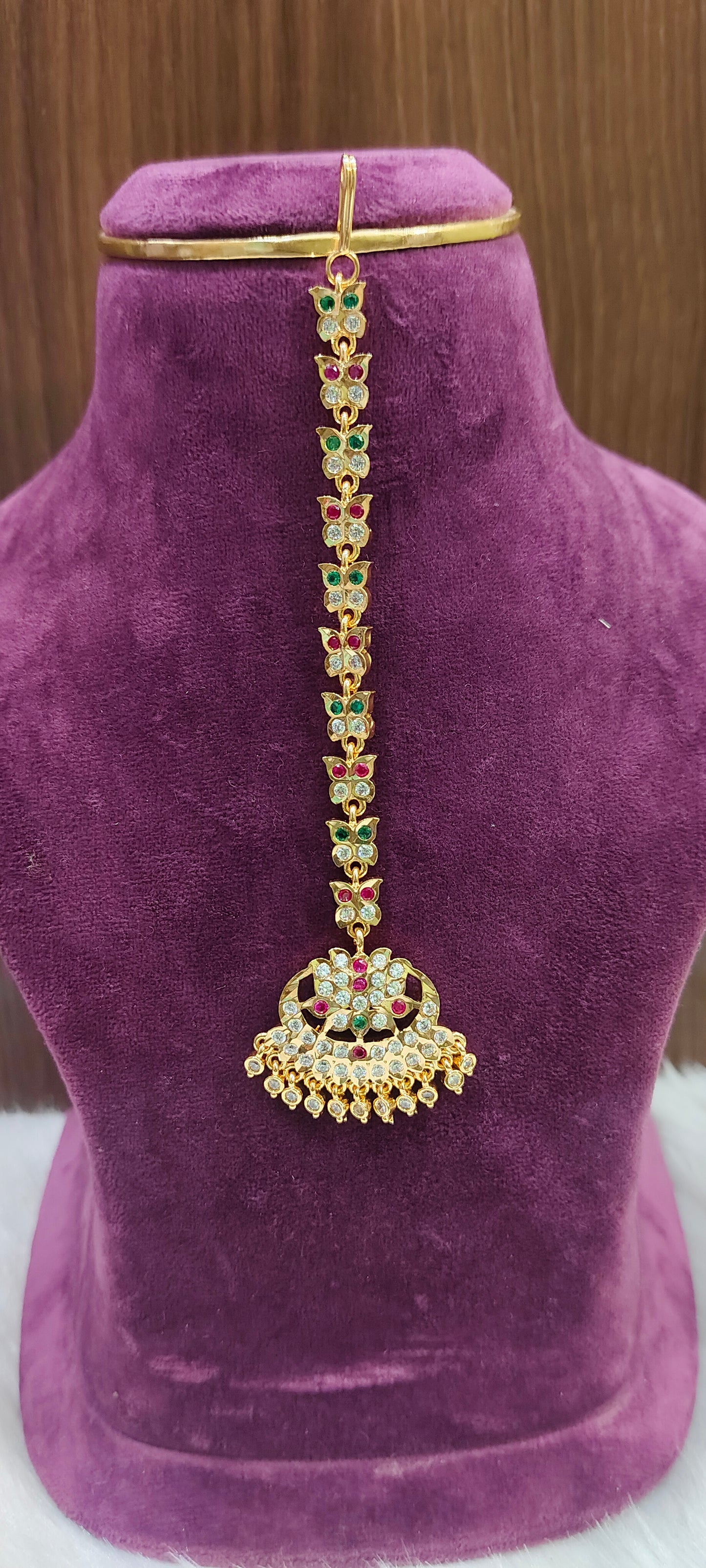 Pure panchaloham vintage look mangtika