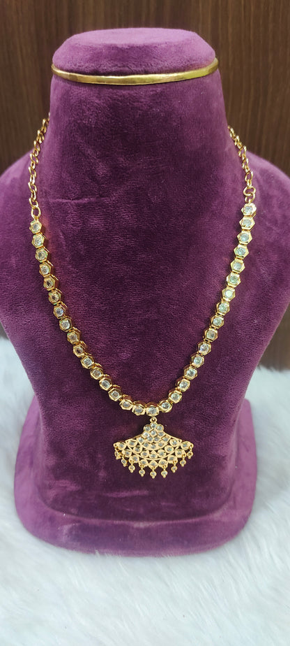 Pure panchaloham ravvala necklace
