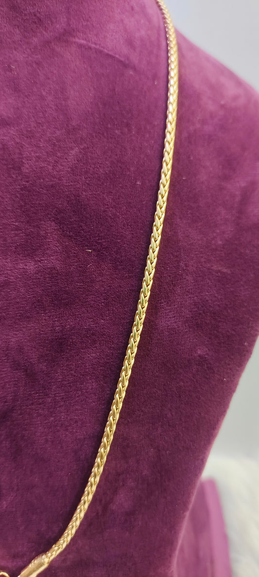 Pure panchaloham unpolished thali chain 24" length
