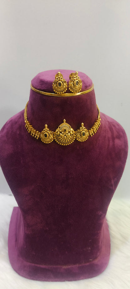 2 in 1 bajubandi cum choker set