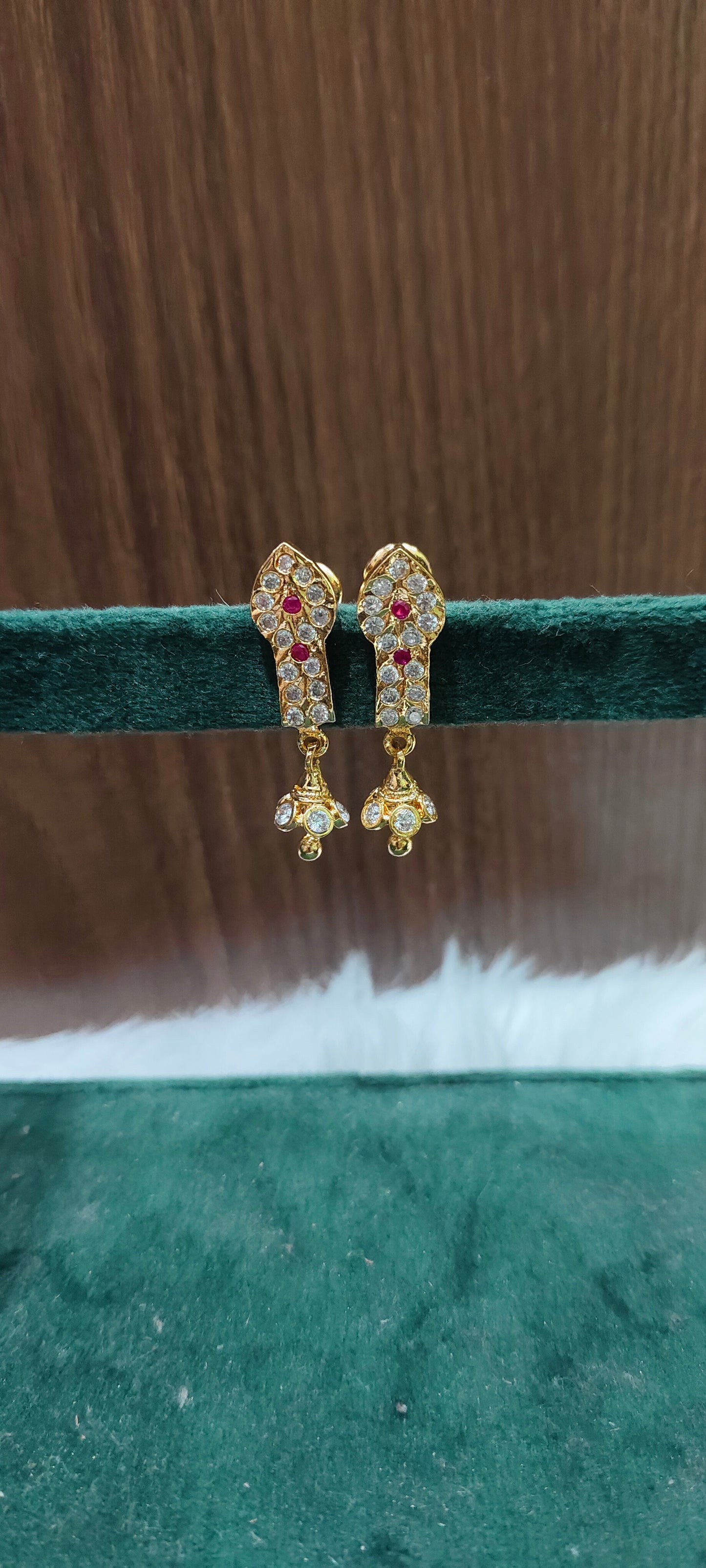 Pure panchaloham cute jumkas