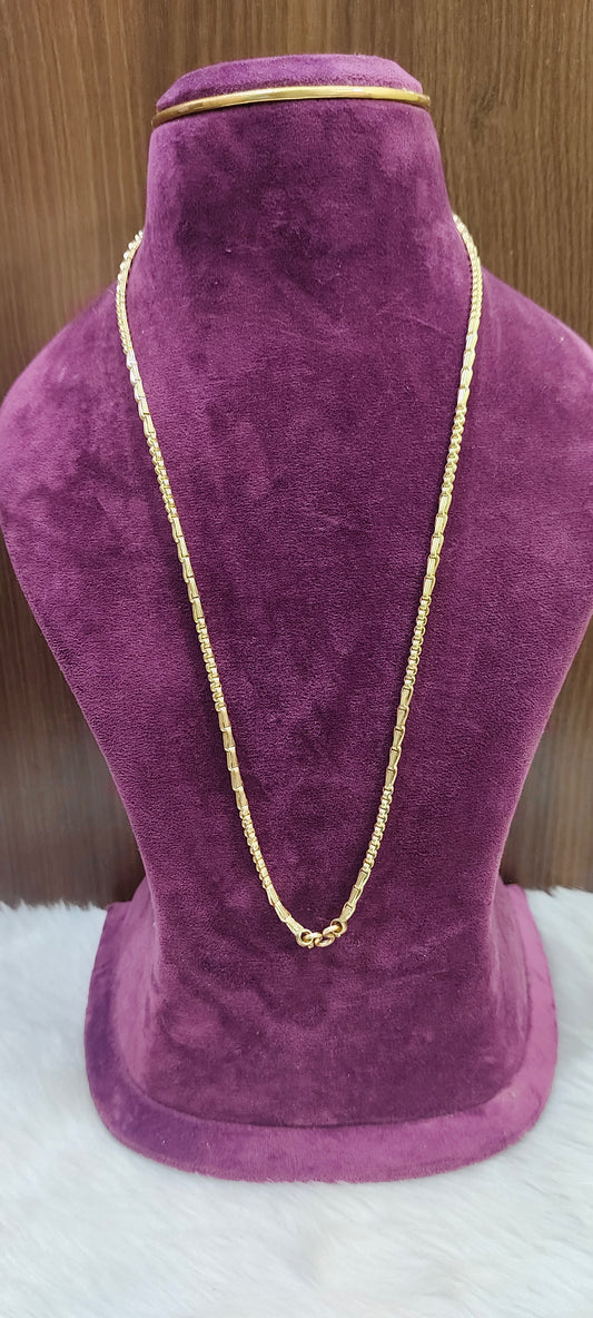 Pure panchaloham unpolished 24 " length 10+5 thali chain