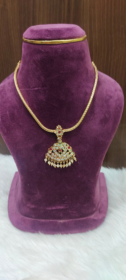 Pure panchaloham skin friendly necklace