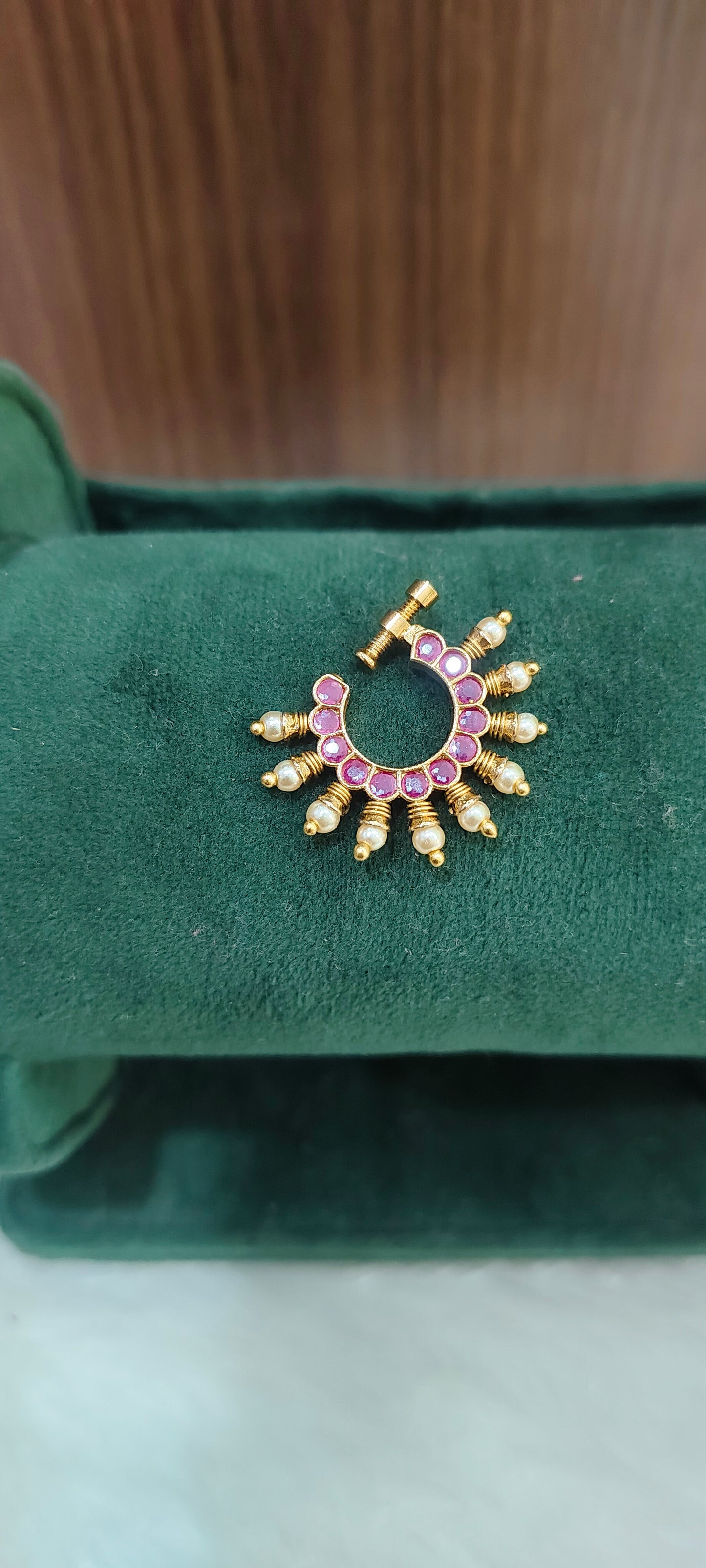 Cute and simple nose ring