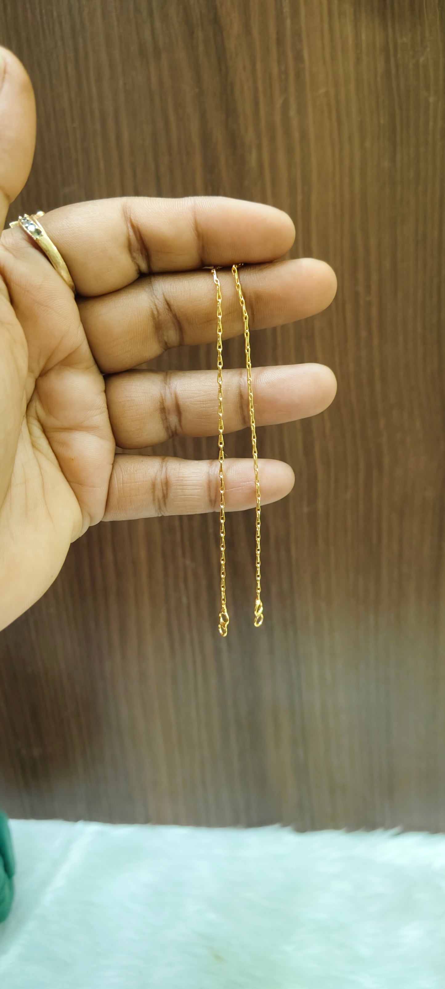 Premium micro gold plated chevi chutlu