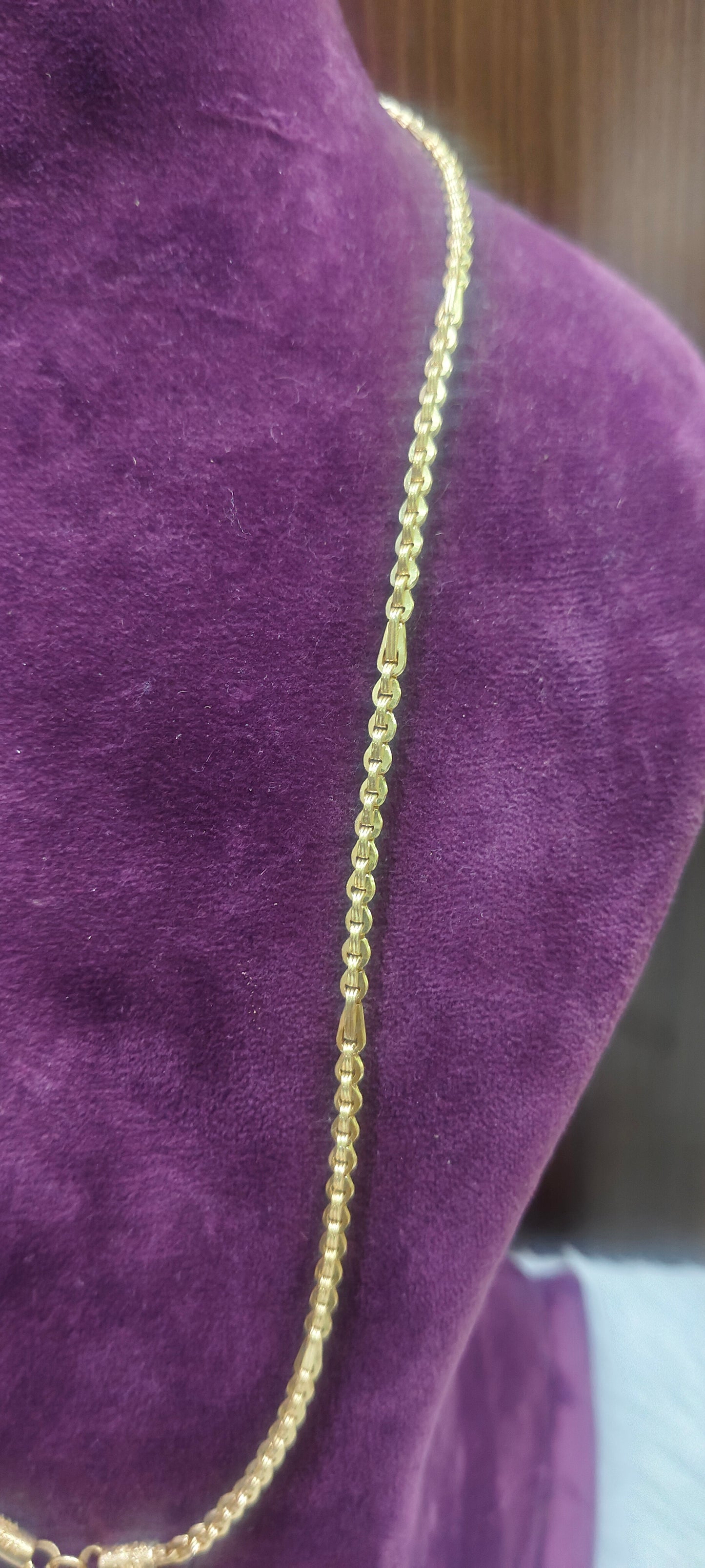 Pure panchaloham unpolished 24 " length 10+1 thali chain