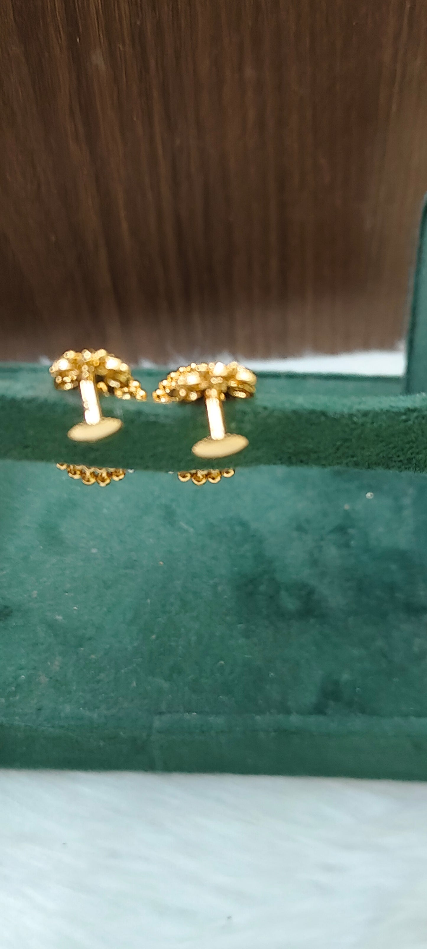 Premium micro gold plated daily wear earrings
