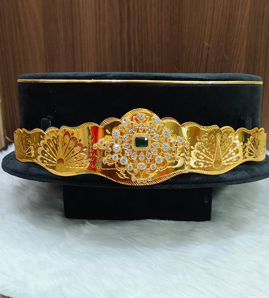 Real gold look bridel vaddanam