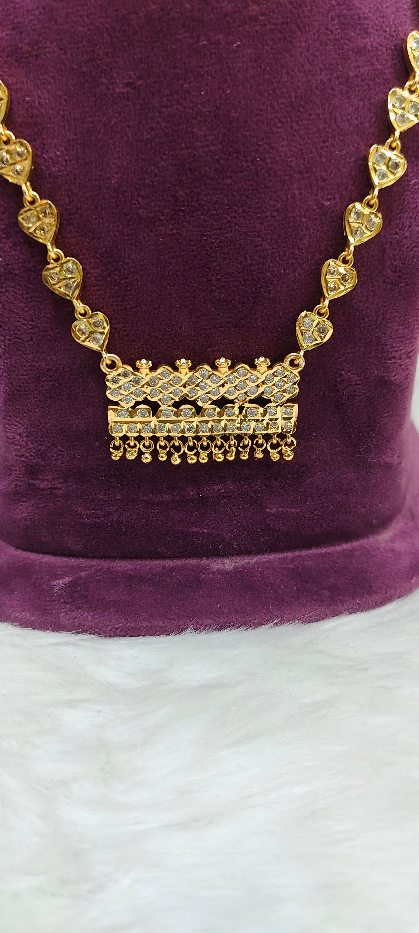 Pure panchaloham unique style necklace