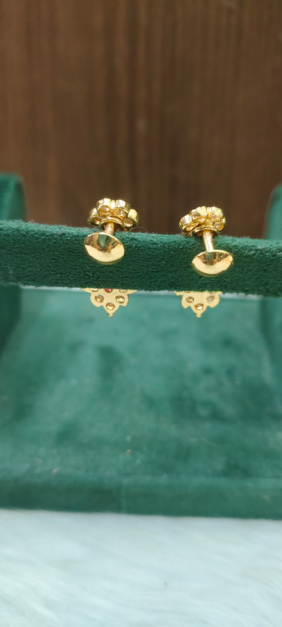 Pure panchaloham vintage look earrings