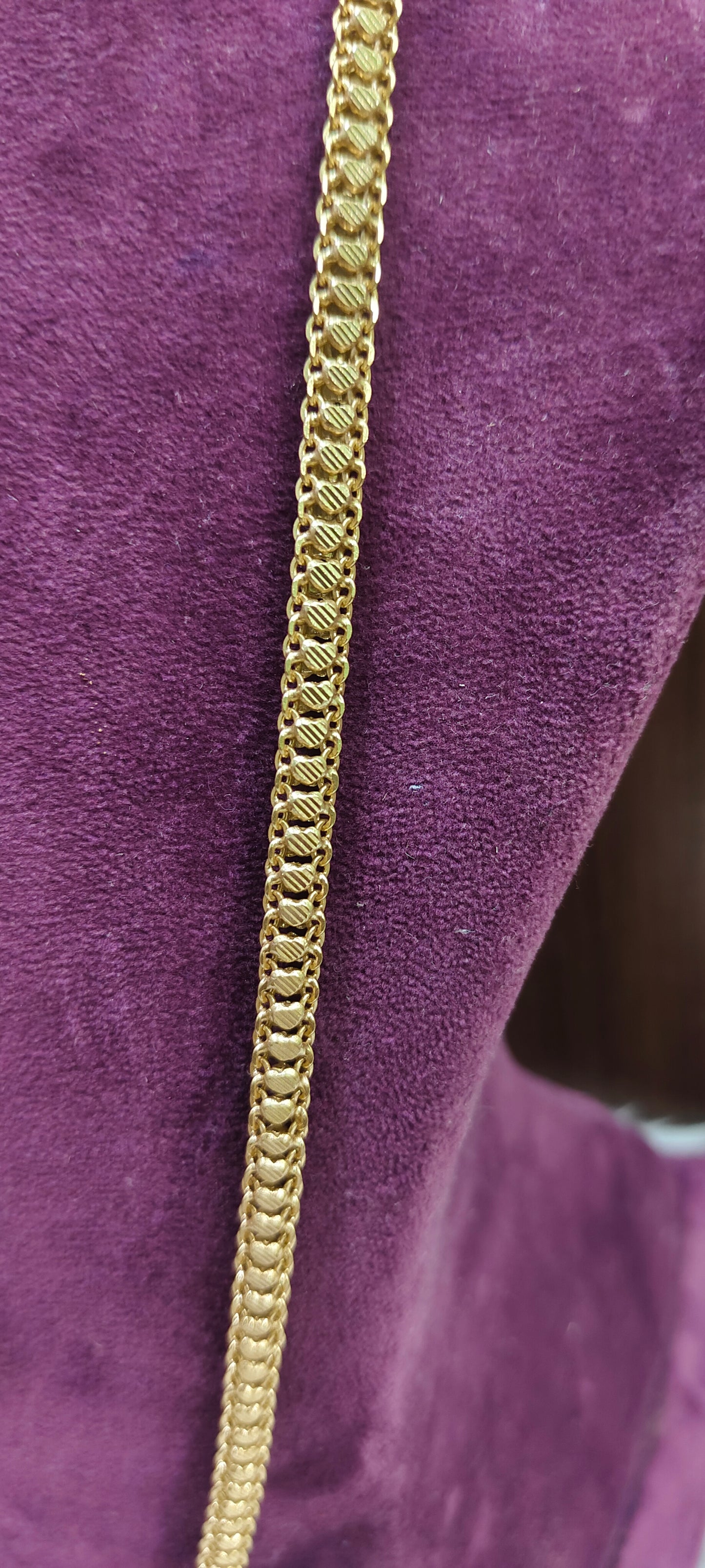 Pure panchaloham unpolished broad model thali chain