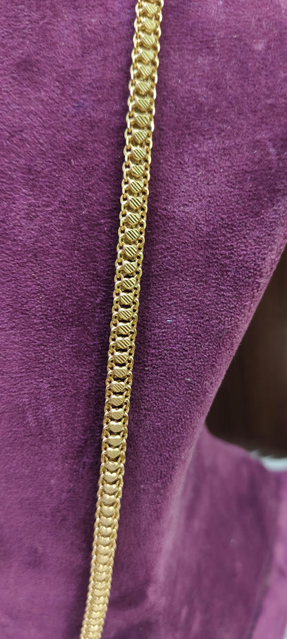 Pure panchaloham unpolished broad model thali chain