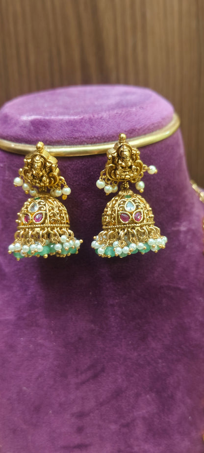 Premium nakshi beautiful bridal long haram