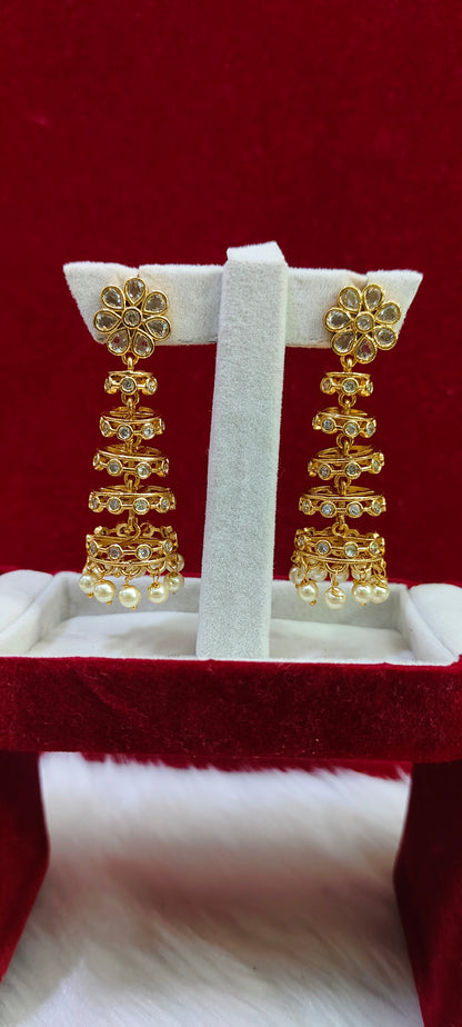 Premium uncut stone jumkas