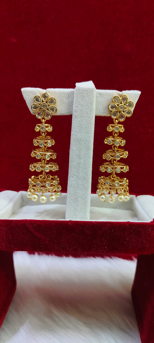 Premium uncut stone jumkas