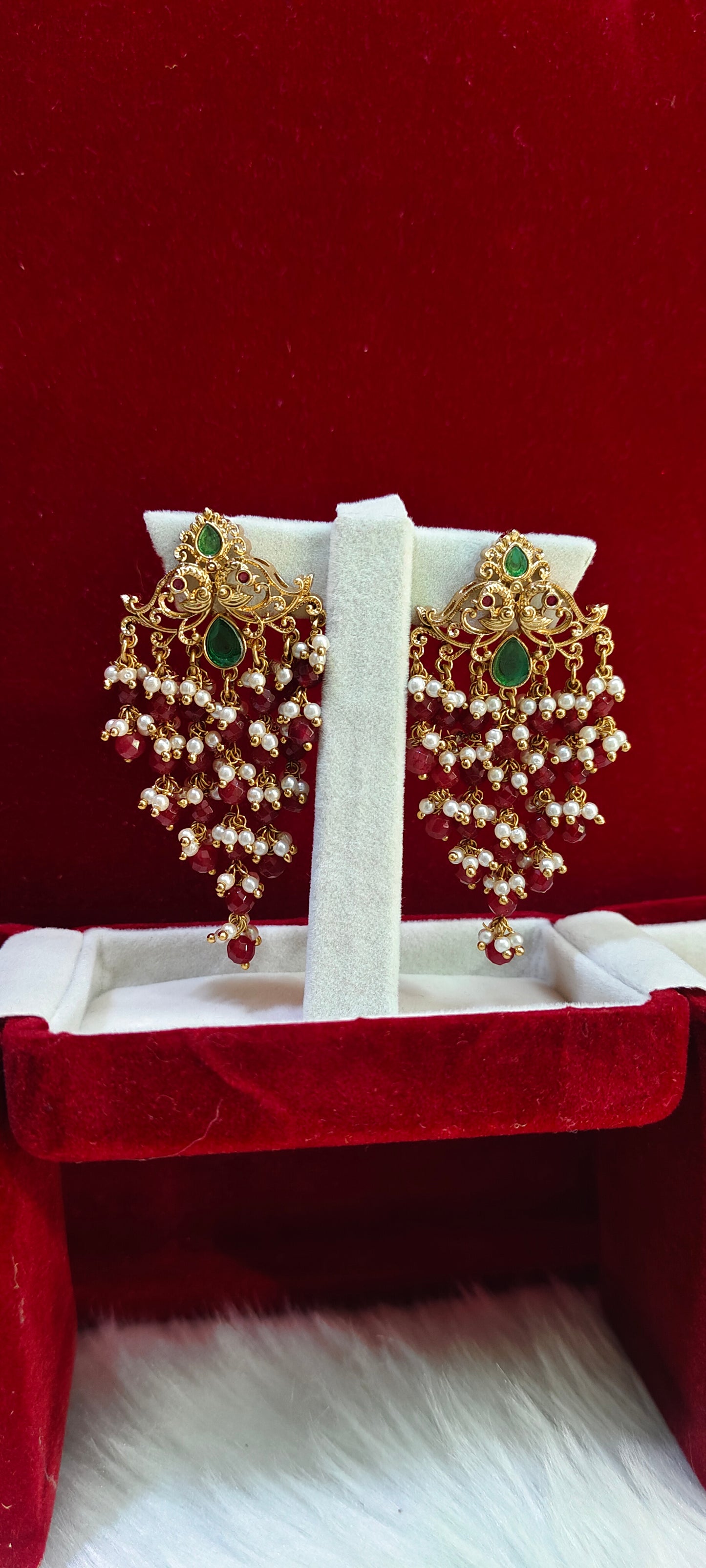 Unique style hand made earrings