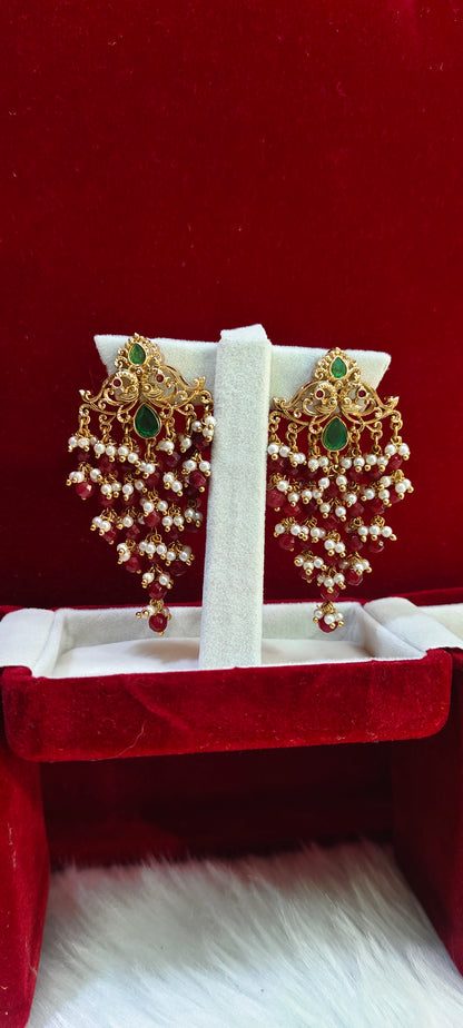 Unique style hand made earrings