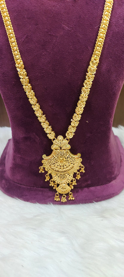 100% gold look 30" length long haram