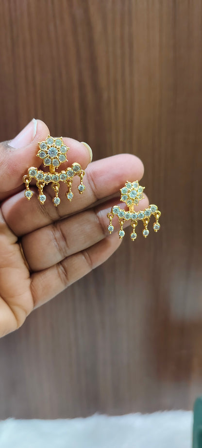 Pure panchaloham unique style earstuds