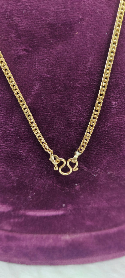 Pure panchaloham unpolished 18" length short chain