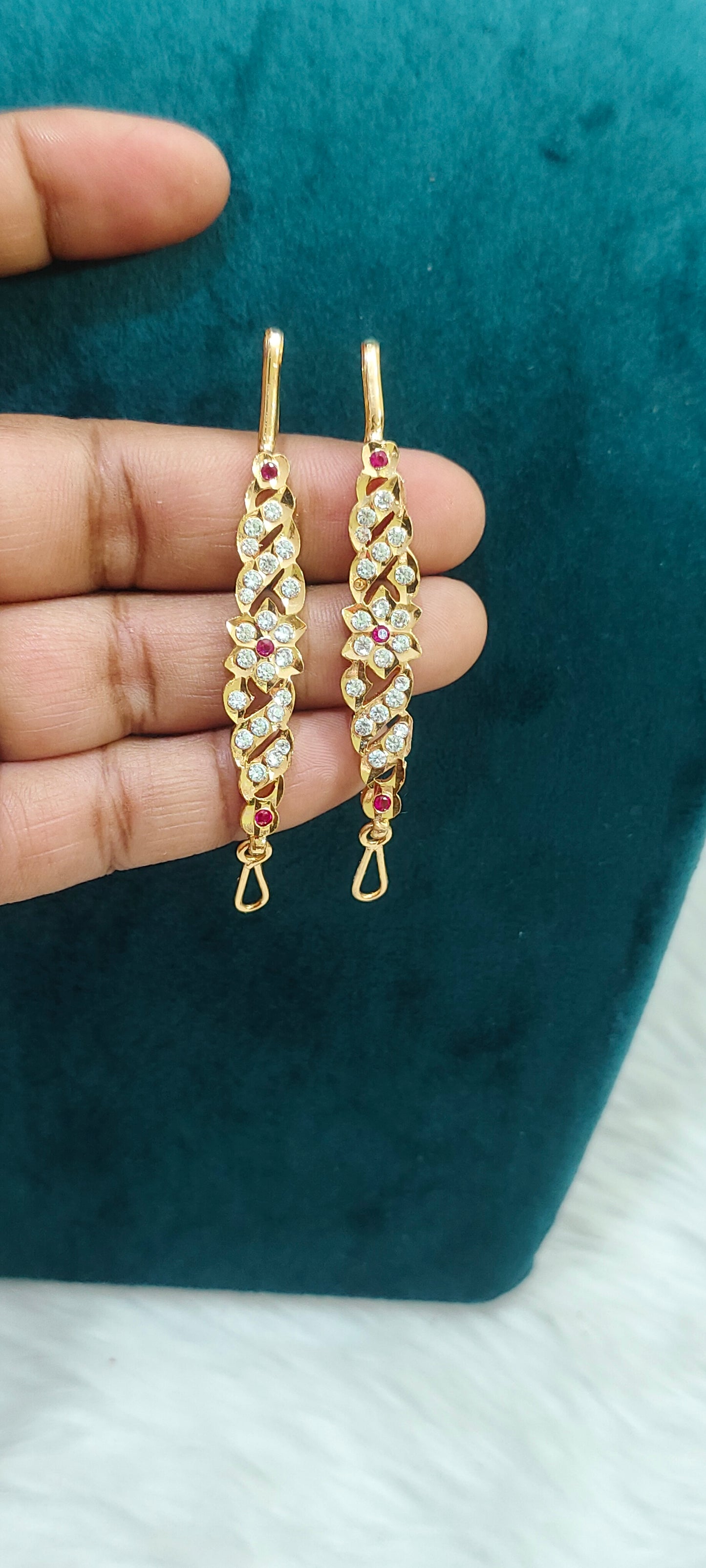 Pure panchaloham straight (stiff) maati