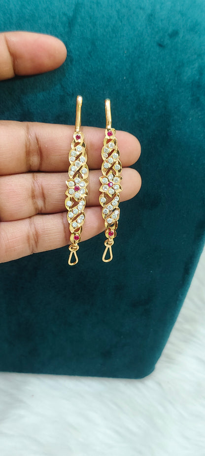 Pure panchaloham straight (stiff) maati