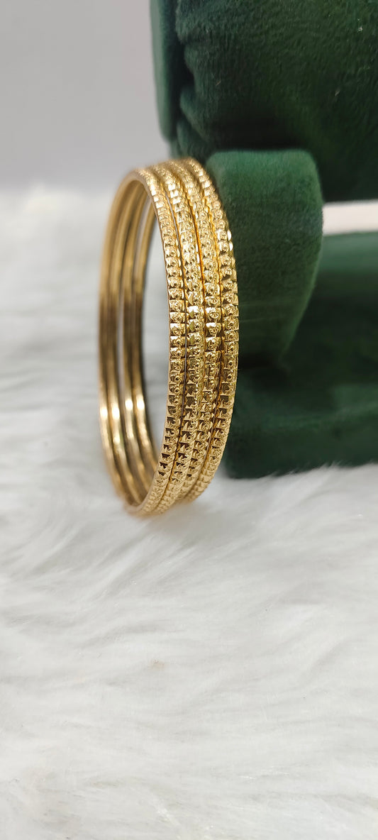 Pure panchaloham unpolished 4 bangles (miriyam)