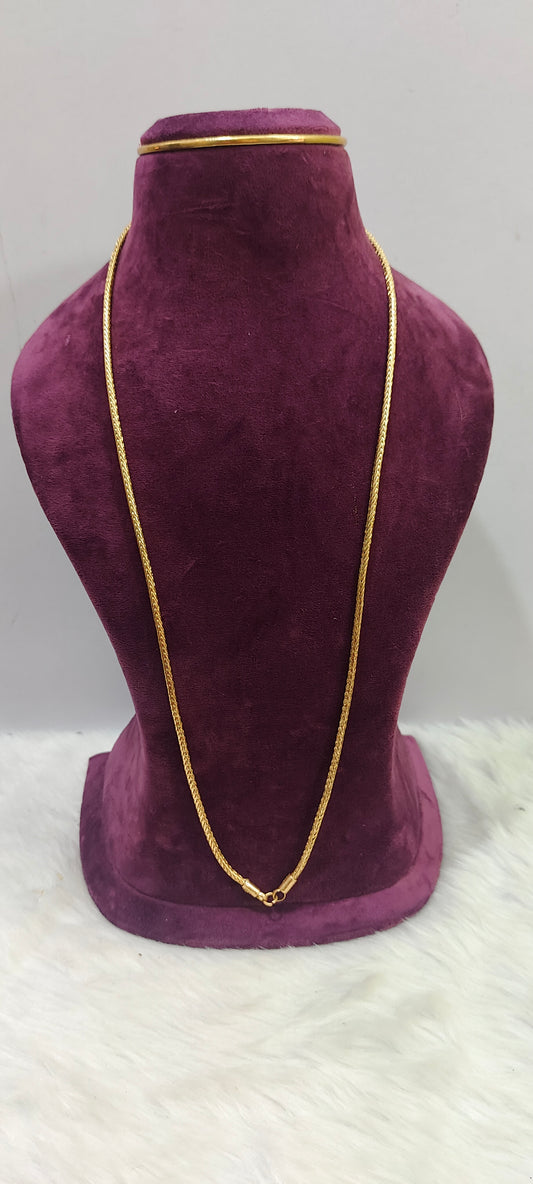 Pure panchaloham unpolished 30" length similar pattern to nanthadu