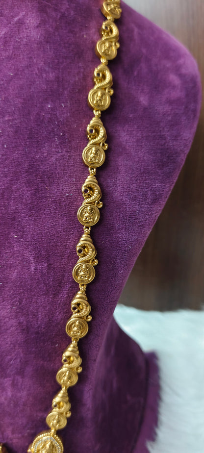 Premium nakshi long haram with 30" length