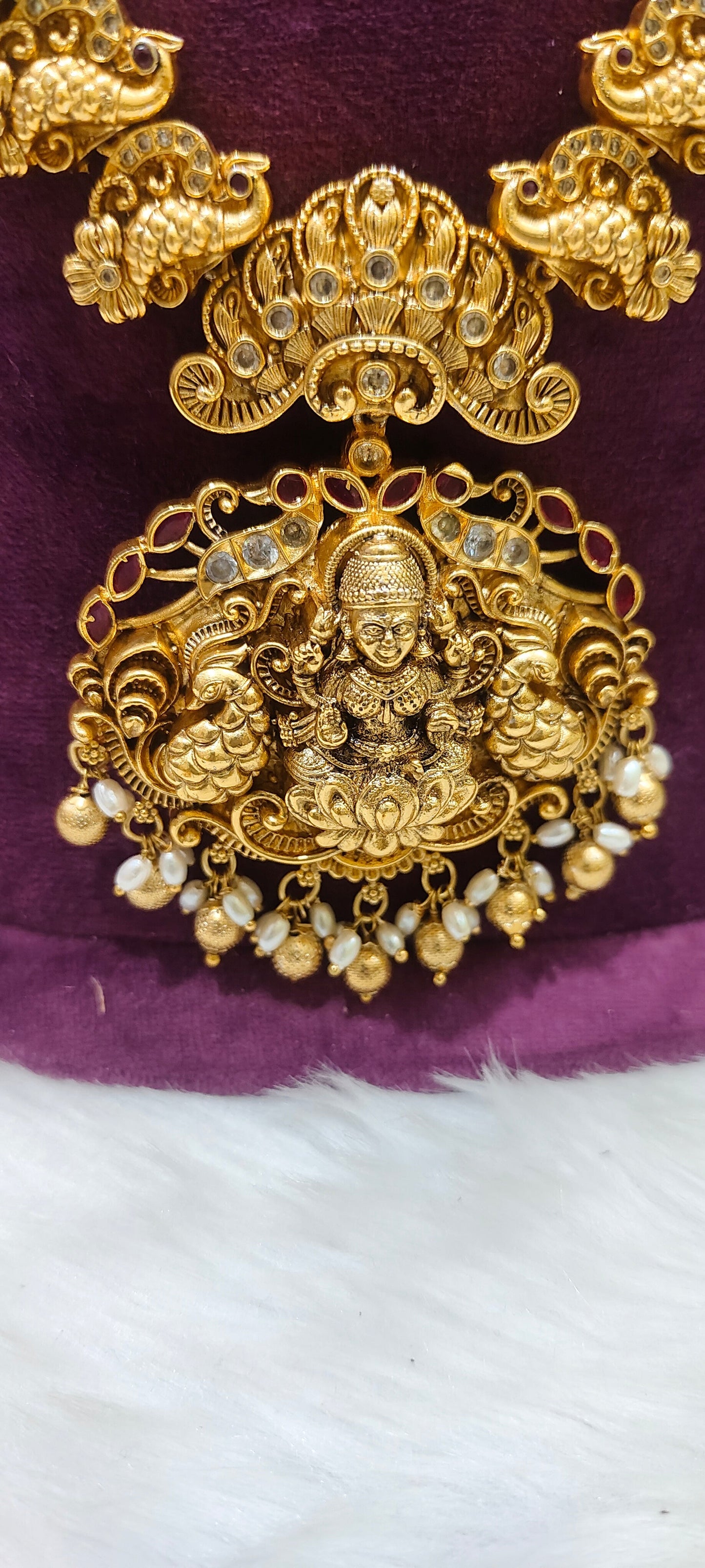 High premium nakshi 3d embossed long haram