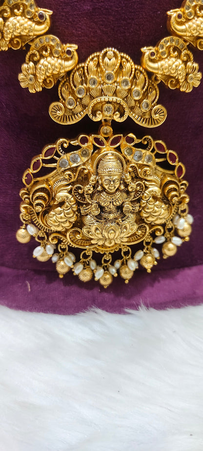 High premium nakshi 3d embossed long haram