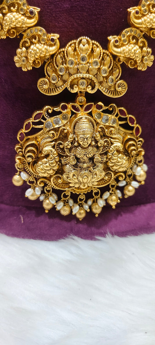 High premium nakshi 3d embossed long haram