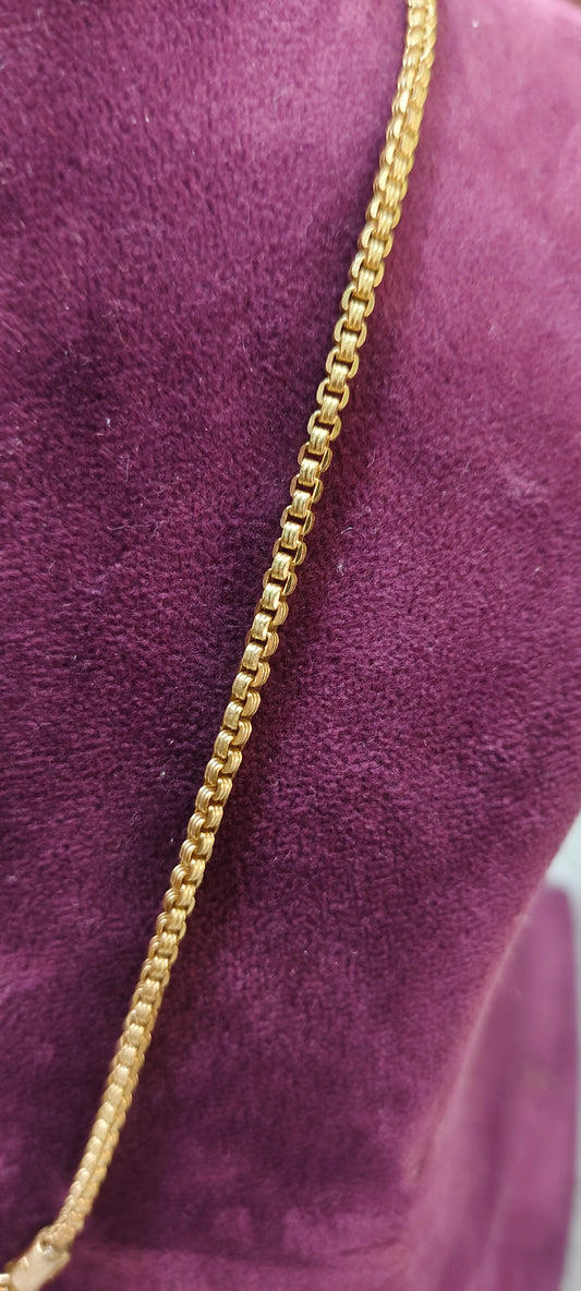 Pure panchaloham unpolished 18" length short chain