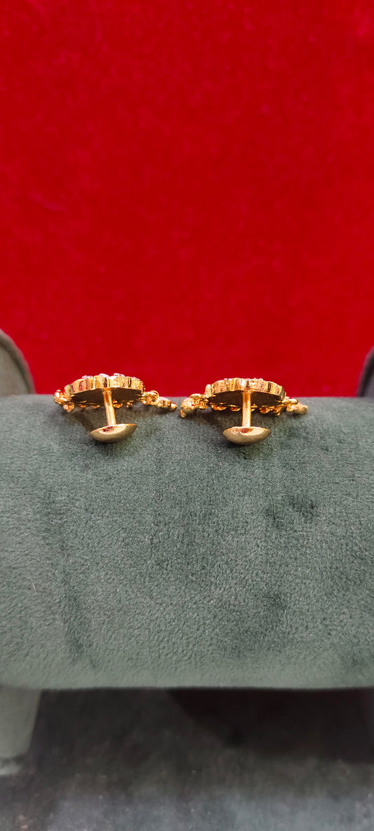 Pure panchaloham vintage look studs